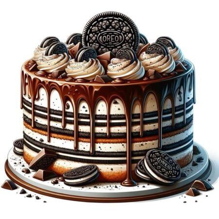 White Oreo Dream Cake