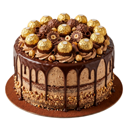 FERRERO ROCHER CAKE